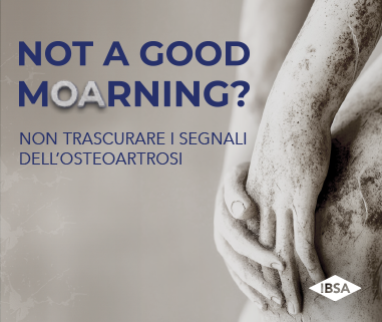 Not a Good MOArning? The awareness campaign on osteoarthritis is underway